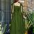 Women's Gorgeous Printed Flared Partywear Designer Rayon Slub Gown