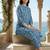 Women Printed Regular Pure Cotton Kurta with Trousers