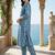 Women Printed Regular Pure Cotton Kurta with Trousers