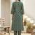 Women Printed Regular Pure Cotton Kurta with Trousers