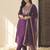 Women Ethnic Motifs Embroidered Regular Sequinned Liva Kurta with Trousers & With Dupatta