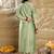 Women Floral Embroidered Regular Thread Work Kurta with Trousers