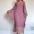 Women's Beautiful Embroidery Work Faux Georgette Fabric Straight Kurta Pant and Dupatta Set