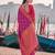 exclusive rani pink banarasi silk blend saree for women festive wedding traditional wear