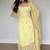 Embroidery Faux Georgette Fabric Straight Kurta Pant and Dupatta Set
