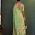 green tissue silk blend saree for women festive party wedding wear