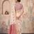 off white linen saree for women festive wedding wear