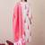 Floral Printed Round Neck Pure Cotton Straight Kurta With Trousers & Dupatta