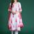 Floral Printed Sequinned Pure Cotton Kurta with Trousers & With Dupatta