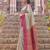 beige & rani pink premium cotton blend saree for women | festive, party & ethnic wear
