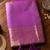 regal purple silk blend saree | woven zari border ethnic drape for women