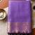 navy blue silk blend traditional saree for women | woven festive drape
