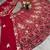 marron Embroidery Sequins With Cancan Georgette Lehenga Choli Set