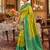 light green banarasi silk blend saree for women | exquisite woven wedding ethnic wear