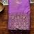 violet soft silk blend saree for women | premium woven wedding & party drape