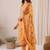 Women Floral Printed Regular Thread Work Kurta with Trousers & With Dupatta