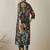 Women Floral Printed Regular Pure Cotton Kurta with Trousers