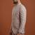Light pink bandhgala an jacquard fabric