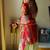 Embroidery Satin Silk Fabric Straight Kurta Gharara and Dupatta Set