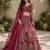 Rani Pink Embroidery Sequins with Can-Can Net Lehenga Choli Set