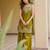 Embroidery Fandy Satin Fabric Straight Kurta Palazzo and Dupatta Set