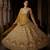 yellow Embroidery Sequins With Cancan silk blend Lehenga Choli Set