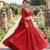 red Coding Sequins With Cancan net Lehenga Choli Set