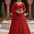 red Coding Sequins With Cancan net Lehenga Choli Set