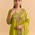 Embroidery Silk Blend Fabric Straight Kurta Pant and Dupatta Set