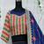 Navy Blue Color Beautiful digital print & Real mirror work Cotton Navratri Blend Lahenga Choli Set