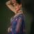 Navy Blue Color Beautiful digital print & Real mirror work Cotton Navratri Blend Lahenga Choli Set