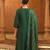 Women's Beautiful Embroidery Work Viscose Silk Fabric Flared Kurta Pant and Dupatta Set