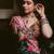 Dark Green Beautiful digital print & MIRROR With Gota Patta Cotton Lahenga Choli Set