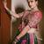 Dark Green Beautiful digital print & MIRROR With Gota Patta Cotton Lahenga Choli Set