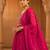Embroidery Viscose Silk Fabric Flared Kurta Pant and Dupatta Set