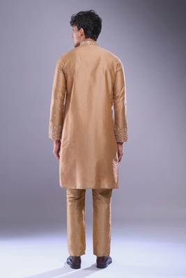 Chiku mirror embroidery kurta pant for men's 2
