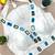 White navratri kodi mirror work rayon silk blend blouse blouse