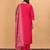 Women's Beautiful Embroidery Work Mul Chanderi Fabric Straight Kurta Pant and Dupatta Set