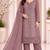 Elegant oniun fancy sequins embroidery dress material set