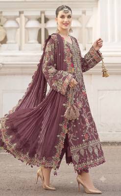 Oniun heavy zari work kurti suit set 2