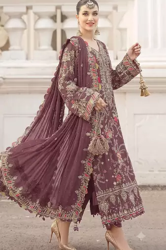 Oniun heavy zari work kurti suit set