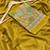 Yellow Color Original flower design work work with floral design Silk blend Saree