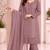 Elegant oniun fancy sequins embroidery dress material set