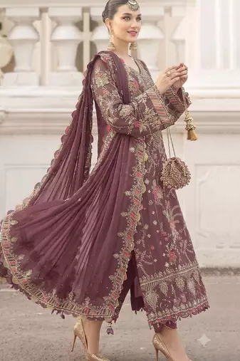 Oniun heavy zari work kurti suit set
