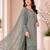 Elegant pista fancy sequins embroidery dress material set