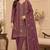 Oniun heavy embroidery kurti set with scallop border dupatta | festive designer suit