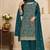 Festive wear unstitched suit with dupatta