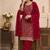 Festive wear unstitched suit with dupatta