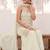 White embroidered strappy kurti sharara set