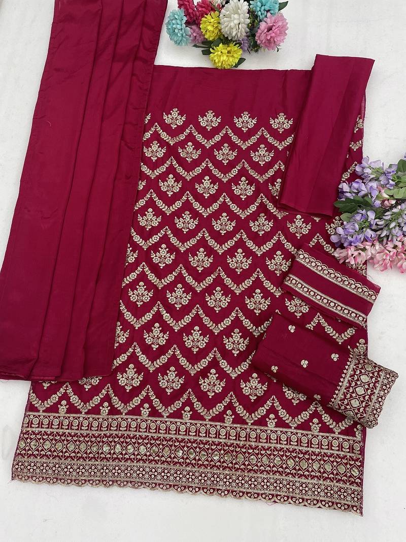 Pink embroidered strappy kurti sharara set